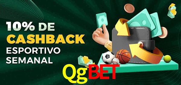 10% de bônus de cashback na Qgbet